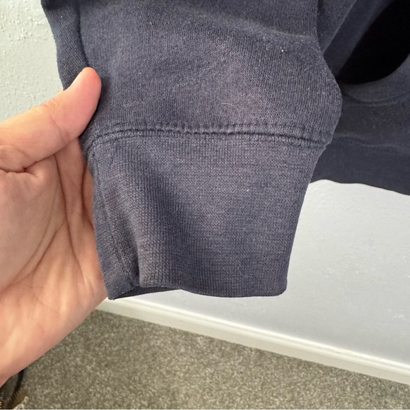 Harvard Navy Collegiate Sweatshirt Hoodie med - Picture 5 of 9